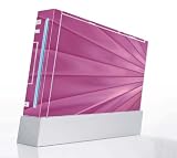 Pink Lines Decorative Protector Skin Decal Sticker for Nintendo Wii Console