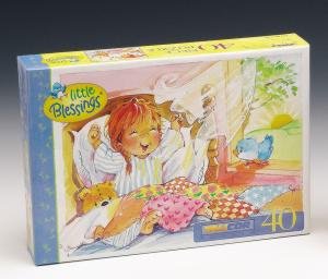 Childrens Toyshop  Toys : CHRISTIAN BIBLE PUZZLES Little Blessings 40 piece puzzle "Mornin' Sunshine"