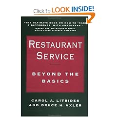 Restaurant Service: Beyond the Basics (Wiley Professional Restauranteur Guides)