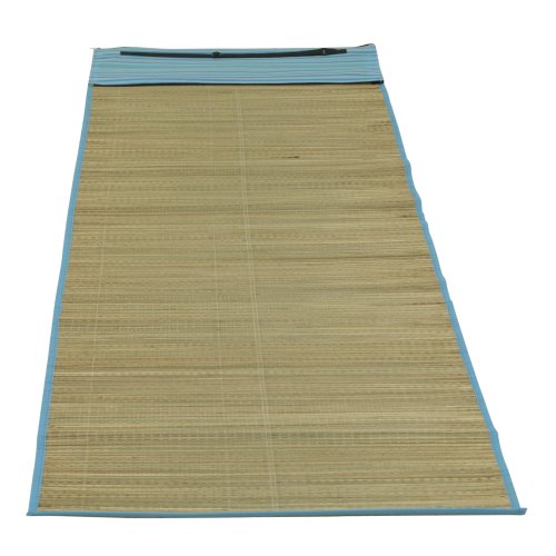 10T Beach Mat Natte de plage Beige/Bleu 180 x 60 cm