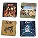 AC/DC CORK COASTER SET
