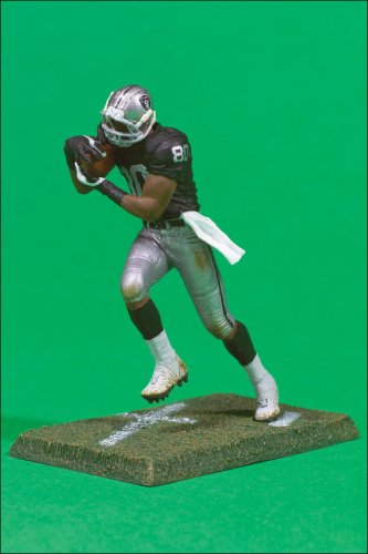 McFarlane NFL 3 Inch Figure with Jerry Rice in Oakland Raiders Black Jersey