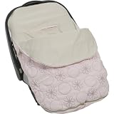 JJ Cole Lite Embroidered Infant Bundle Me - Pink