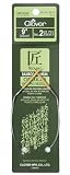 Bamboo Circular Knitting Needles "Takumi", 9-Inch Size 2