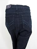 NYDJ plus size capri dark blue denim straight leg stretch jeans 18W