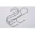 Faringdon Set Of 4 12.5cm S Hooks With Ball Ends