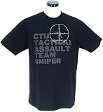 24 CTU-024 CTU CNIPER T-SHIRTS BLACK M