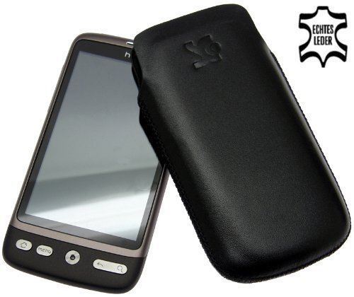 Suncase Ledertasche f&uuml;r HTC 7 Mozart schwarz Preisvergleich