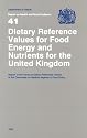 Dietary Reference Values of Food Energy and Nutrients for the United Kingdom (Report on Health & Social Subjects)