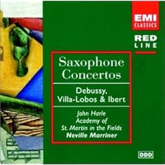 Saxophone concertos cover