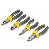 Titan 18404 4-Piece Plier Set With TPR Grips