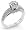 2 Sided Pave Diamond Engagement Ring .33cttw (cz ctr)
