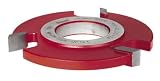 Freud UP141 3-Wing 3/8-Inch Straight Edge Shaper Cutter, 1-1/4 Bore