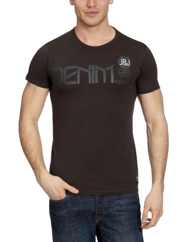 JACK & JONES Herren T-Shirt 12054783, Gr. 48/50 (M), Grau (PHANTOM) Preisvergleich
