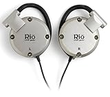 Rio LIVE gear シリコンイヤーフック式ヘッドホン(専用ソフトケース付) チタン [PHP-200T]