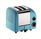 Dualit 2 Slice Classic Toaster, Azure Blue