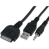 KIA iPod iPhone iPad Cable 96125-21000 USB 3.5mm Forte / Optima / Soul / Rio / Rondo / Sedona / Sorento / Sportage / Fuze Lead Adapter Wire Cord