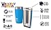 Healthy Human Stainless Steel Tumbler with Straw & Lid | Splash Proof Insulated Travel Cup | Eco-Friendly Coffee Tumblers | Water Cups with Straws Cleaner and Splash Proof Lids (20oz, Bahama)
