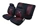 Produkt-Bild: FK-Automotive Sitzbezug Set universal Material: Polyester, schwarz/rot