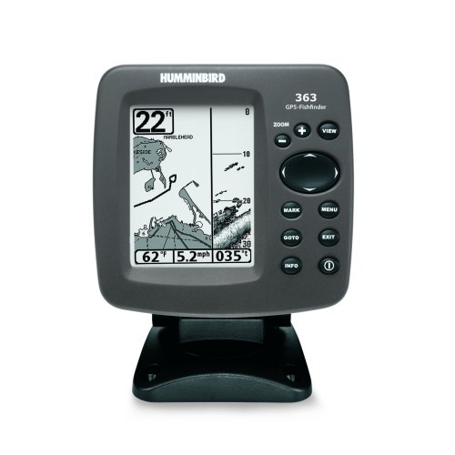 Humminbird 363 Combo 4-Inch Waterproof Fishfinder and Marine GPS Chartplotter With Dual-Beam Transducer
