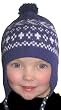Handmade Alpaca Hat - Andean Purple (Kids Small)