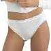 Vanity Fair Women's Perfect Lace Microfiber Hi-Cut Brief Panty