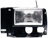 HEADLIGHT Left LH (Driver) for FORD Explorer (1991-1994), Lamp Assembly, 1991 1992 1993 1994 91 92 93 94