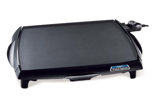 Presto 07046 Tilt 'n Drain Big Griddle Cool-Touch Electric Griddle