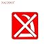6pcs Nacodex® Hd Clear Anti-scratch Screen Protector Guard Film Shield for Lenovo A850