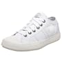 Diesel Women's Yuk and Net Lace Up Sneaker,White,8.5 M US