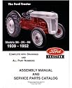1939-52 FORD TRACTOR 9N,2N & 8N Assembly Manual & Parts Book [eb1316R]