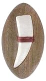 Nature's Jewelry- Croc Blanc- Brooch Large