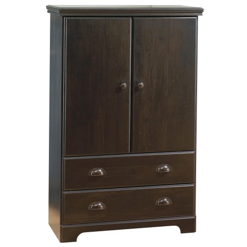 South Shore Furniture, Mountain Lodge Collection, armoire, Ebony