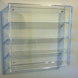 Wall Mounted Acrylic Display Case for 3 Inch Vinyl Toys Figures Dunny Kidrobot
