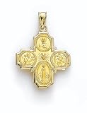 14K Lg 4-Way Medallion - GHBC2119