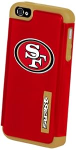 Forever Collectibles San Francisco 49ers Rugged Dual Hybrid Apple iPhone 4 & 4S Case