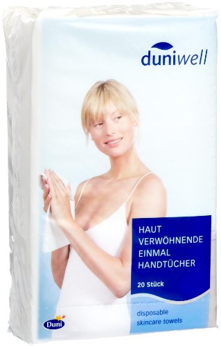  Duniwell - Lingettes rafraîchissantes à usage unique - Pack de 5 (5 x 20)