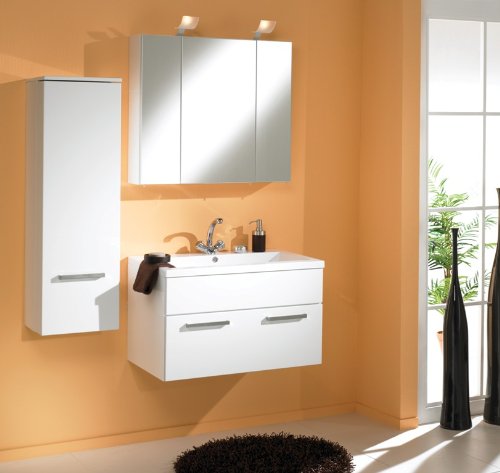 Badezimmer Badmöbel Champion 1 weiß