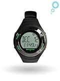 Swimovate Poolmate Live Lap Counter Swim Watch with Vibrating Alarm, Black