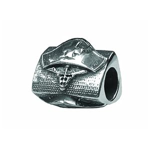 Buy Zable(tm) Sterling Silver Generic Nurses Cap Bead Charm by Finejewelers