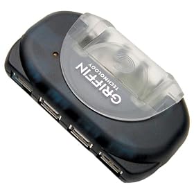 Griffin USB-Audio Hub - Hub - 4 ports - USB