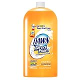 Dawn Direct Foam Dishwashing Foam and Antibacterial Hand Soap, Refill, Citrus Kick Scent, 30.9 Fluid Ounce Bottles (Case of 6)