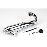 Dynamite 1/8 053 Mid Range Inline Exhaust System: Polished