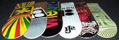 6 Almost Enjoi Alien Workshop Plan B Blind Skateboard by almost