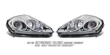 00-05 Mitsubishi Eclipse Projector Headlight Chrome Housing With Dual Halo