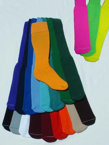 Heavyweight tube-sock for athletes, MEDIUM size in 18 colors