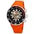 Philip Stein Men's 33-XBOGR-RO Active Orange Rubber Strap Watch from Philip Stein