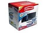 Rubbermaid FG7H4200ASTDA Collapsibles 3-Piece Food Storage Container Set
