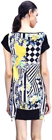 Classy Charm Women's Baroque Vintage Dress Large