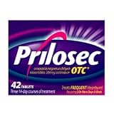 Prilosec OTC Acid Reducer, Delayed-release Tablets 42 Tablets Acid-reducing Tablets for Treating Frequent Heartburn